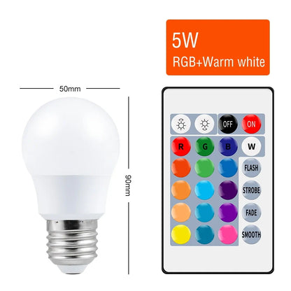 SmartGlow RGB WiFi Bulb – App Controlled