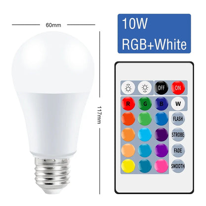 SmartGlow RGB WiFi Bulb – App Controlled