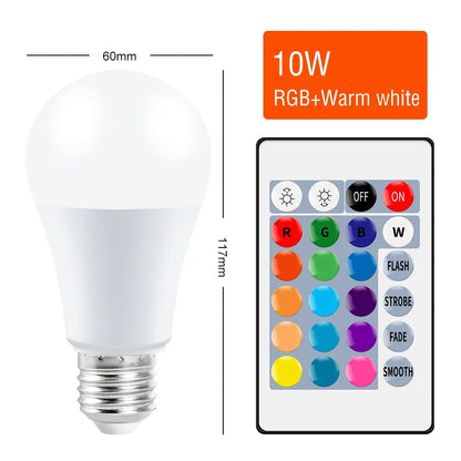 SmartGlow RGB WiFi Bulb – App Controlled