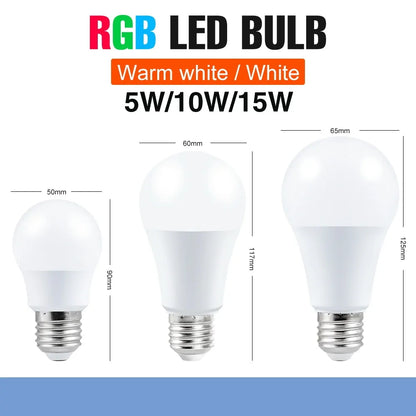 SmartGlow RGB WiFi Bulb – App Controlled