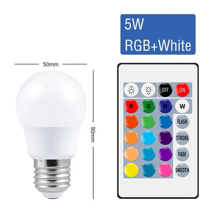 SmartGlow RGB WiFi Bulb – App Controlled