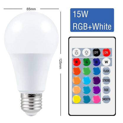 SmartGlow RGB WiFi Bulb – App Controlled
