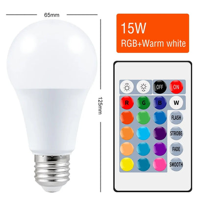 SmartGlow RGB WiFi Bulb – App Controlled