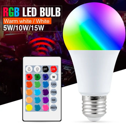 SmartGlow RGB WiFi Bulb – App Controlled